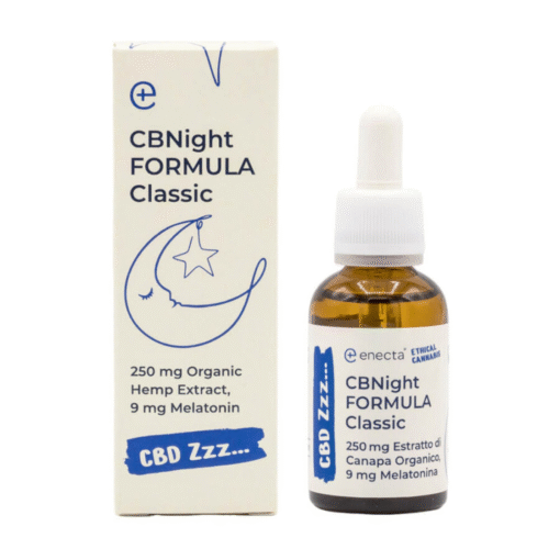 Huile CBD/CBN 250mg + mélatonine “CBNight Formula ” 30ml