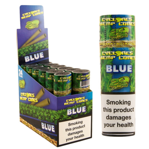 Cyclones - Blunts Cones au Chanvre Blueberry 2x