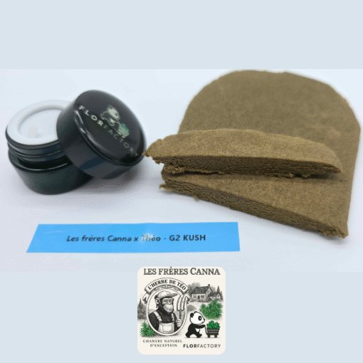 🇨🇵 L'Herbe De Téo x Les Frères Canna - G2 Kush Hash💎 – Image 3